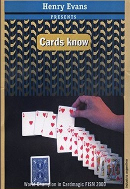 Cards Know Blue Bicycle “with DVD” by Henry Evans