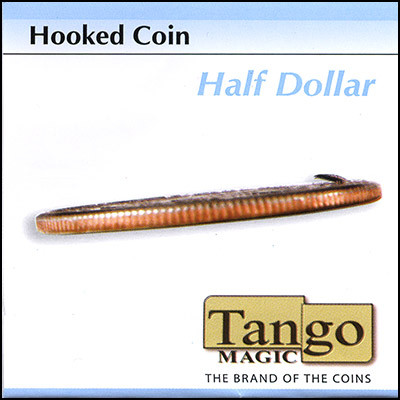Hooked Coin Half Dollar by Tango Magic