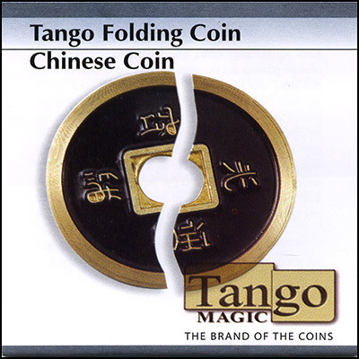 Tango Folding Chinese coin by Tango Magic