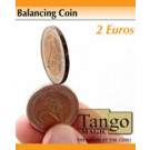 Balancing coin 2 euros  by Tango Magic