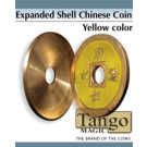Expanded shell Chinese coin yellow color by Tango Magic
