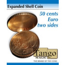 Expanded shell 50 cents euro two sides by Tango
