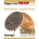 Flipper coin PRO Flip Half dollar/English penny by Tango