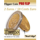 Flipper coin PRO Flip 2 Euros/50 Cents. Euro by Tango Magic