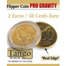 Flipper coin PRO Gravity 2 Euros/50 Cents. Euro by Tango Magic