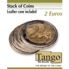 Stack of coins 2 Euros by Tango Magic