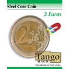 Steel Core Coin 2 Euros by Tango Magic
