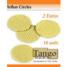 Teflon Circle 2 Euros (10 Units) by Tango Magic