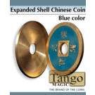Expanded shell Chinese coin blue color by Tango Magic