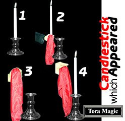 Vela que Desaparece y Aparece Automáticamente por Tora Magic