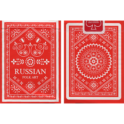 Baraja Russian Folk Art por Natalia Silva