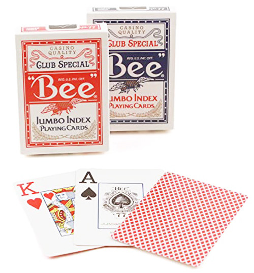 Baraja Bee Índice Jumbo
