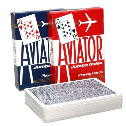 Baraja Aviator Índice Jumbo