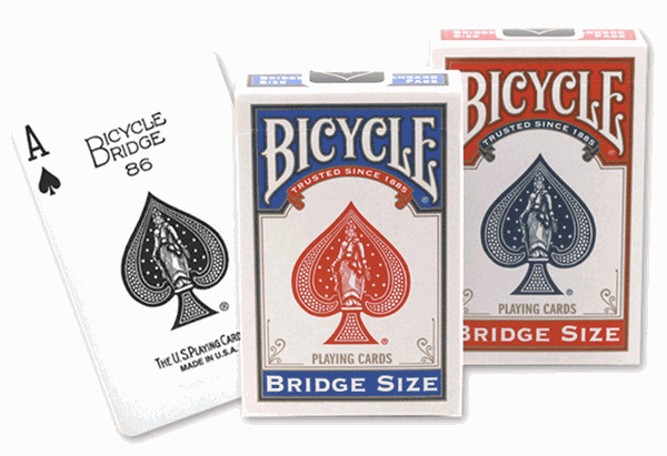 Baraja Bicycle Tamaño Bridge Invisible