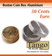 Caja Boston 50 Cents de Euro (Aluminio) por Tango Magic