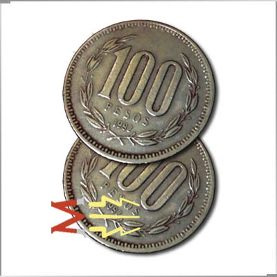 Cascarilla Expandida Magnetizable Pesos Chilenos