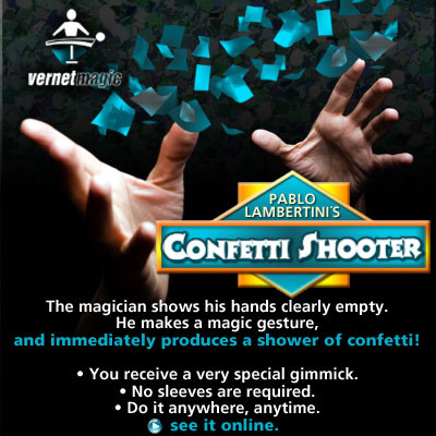 Lanzador de Confeti por Pablo Lambertini y Vernet Magic