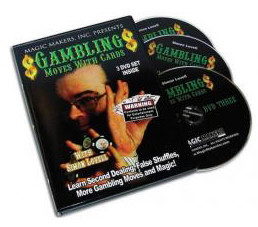 Gambling Moves With Cards por Simon Lovell y Magic Makers (3 DVD Set)