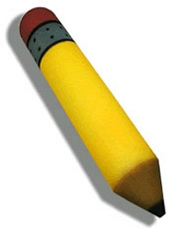 Lápiz de Esponja (Gigante) por Goshman   
