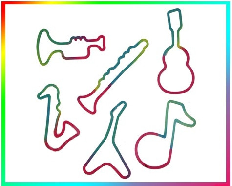 Bandas Elásticas de Silicona (Instrumentos Musicales)