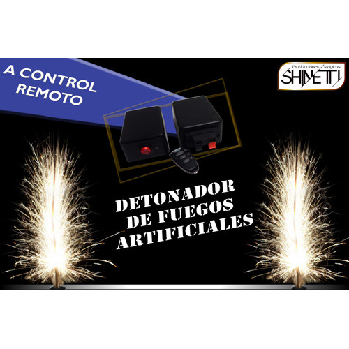 Detonador de Fuegos Artificiales (2 Bases a Control Remoto)