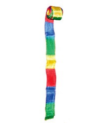 Streamer de Seda Multicolor (1'' x 68'')