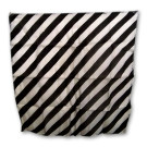 Pañuelo de Seda Zebra Blanco y Negro (45 cm. – 18”) por Uday Magic