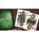 Baraja Avant-Garde United Cardists 2017 Verde por Edgy Brothers y Expert Playing Card Company