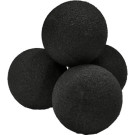Bolas de Esponja Súper Blandas 2,5'' (Set de 4, Negra) por Goshman