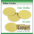 Círculos de Teflón Tamaño 1 Dólar (10 Unidades) por Tango Magic