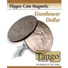 Moneda Flipper Magnética (Dólar Eisenhower) por Tango Magic 