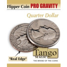 Moneda Flipper Profesional x Gravedad (Cuarto de Dólar) por Tango Magic