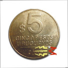 Moneda Magnetizable $5 Pesos Uruguayos