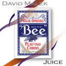Baraja Marcada Azul (Bee) por David Malek