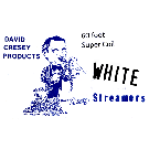 Tiraboca Guirnalda Blanco (12 unidades) por Magic Balloons y More