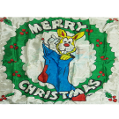 Pañuelo de Seda Estampado (40 cm. - 16'') “Merry Christmas” por Mr. Magic