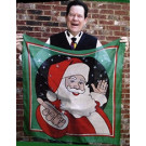Pañuelo de Seda Blendo (90 cm. - 36'') Santa Claus por David Ginn y Goshman
