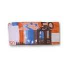 Pañuelo de Seda Estampado (40 cm. – 16”) “50 Euros” por Goshman