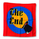 Pañuelo de Seda Estampado (90 cm. - 36”) “The End” por Goshman