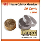 Caja Boston 50 Cents de Euro con Retención (Aluminio) por Tango Magic