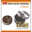 Caja Okito con ranura interna 2 euros (Aluminio) de Tango Magic