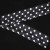 Streamer de Seda Negra (Lunares Blancos) (15 cm. x 5,5 m. / 6'' x 18') por Mr. Magic