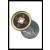 Cascarilla Expandida Moneda China Bronce (Tamaño Medio Dólar, Negro)