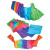 Streamer de Seda Multicolor (11,5 cm. x 3,5 m. / 4,5" x 12')